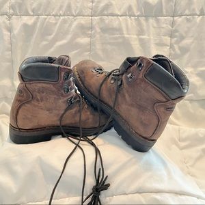 EMS leather Italian mountaineering boots